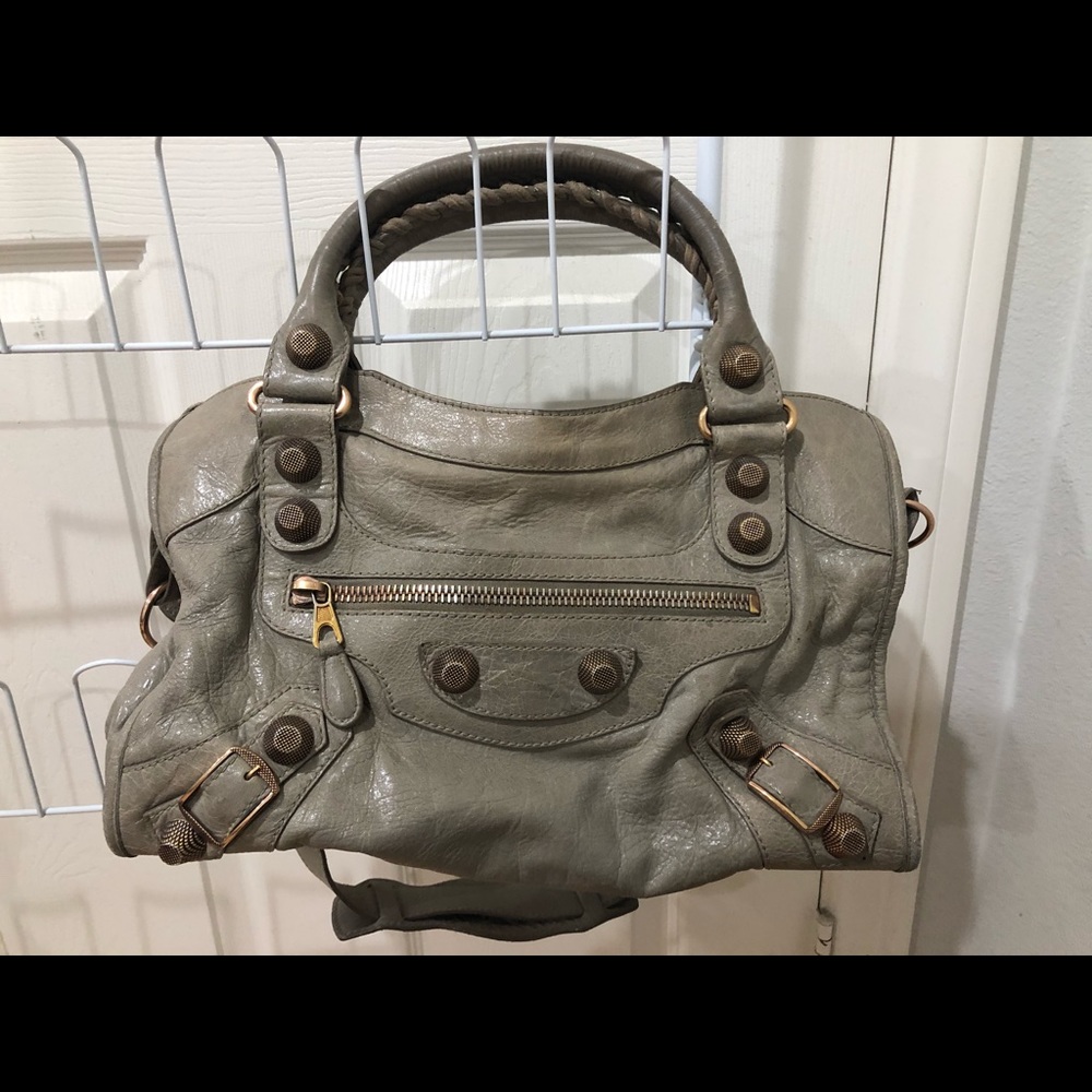 Balenciaga city bag.